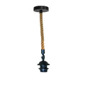 Retro Hemp Rope Pendant E27 Holder Ceiling Light Decor~1358