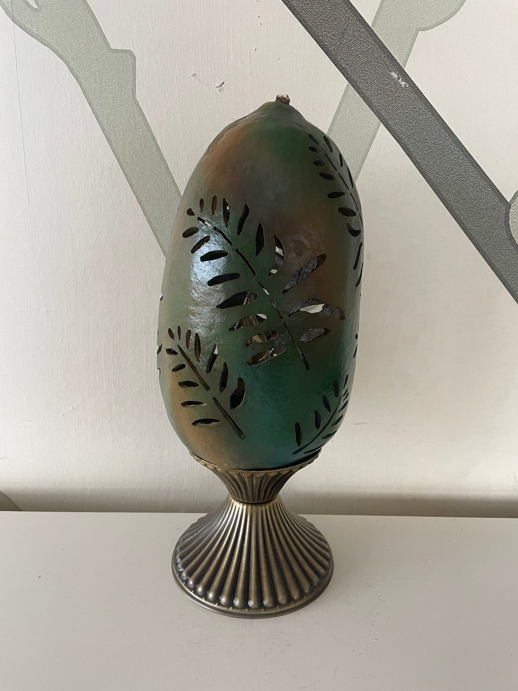 Gourd Lamp - Leaves