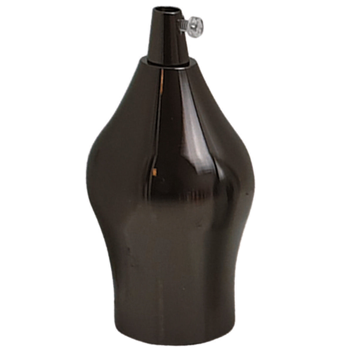 ES E27 Shiny Black Industrial Lamp Light Bulb Holder~3418