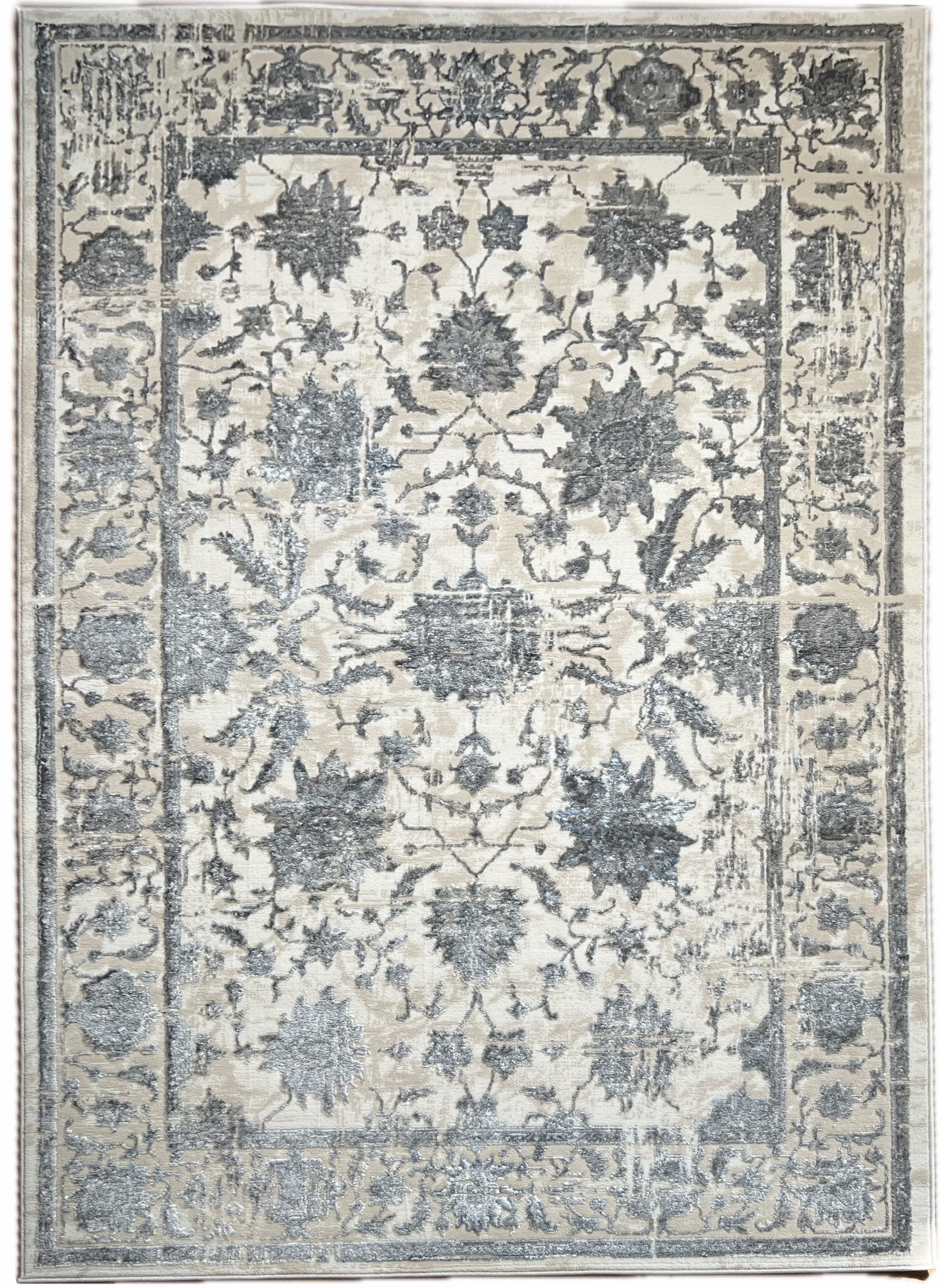 Canvello Area Rugs Premium Rugs for Living Room, Bedroom, Home Dining, Ivory, Grey, Beige-0