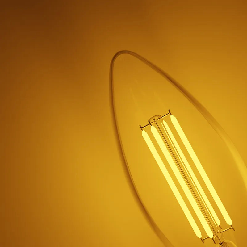 LED Filament Candle B22 Edison Screw LED Bulbs ~5040