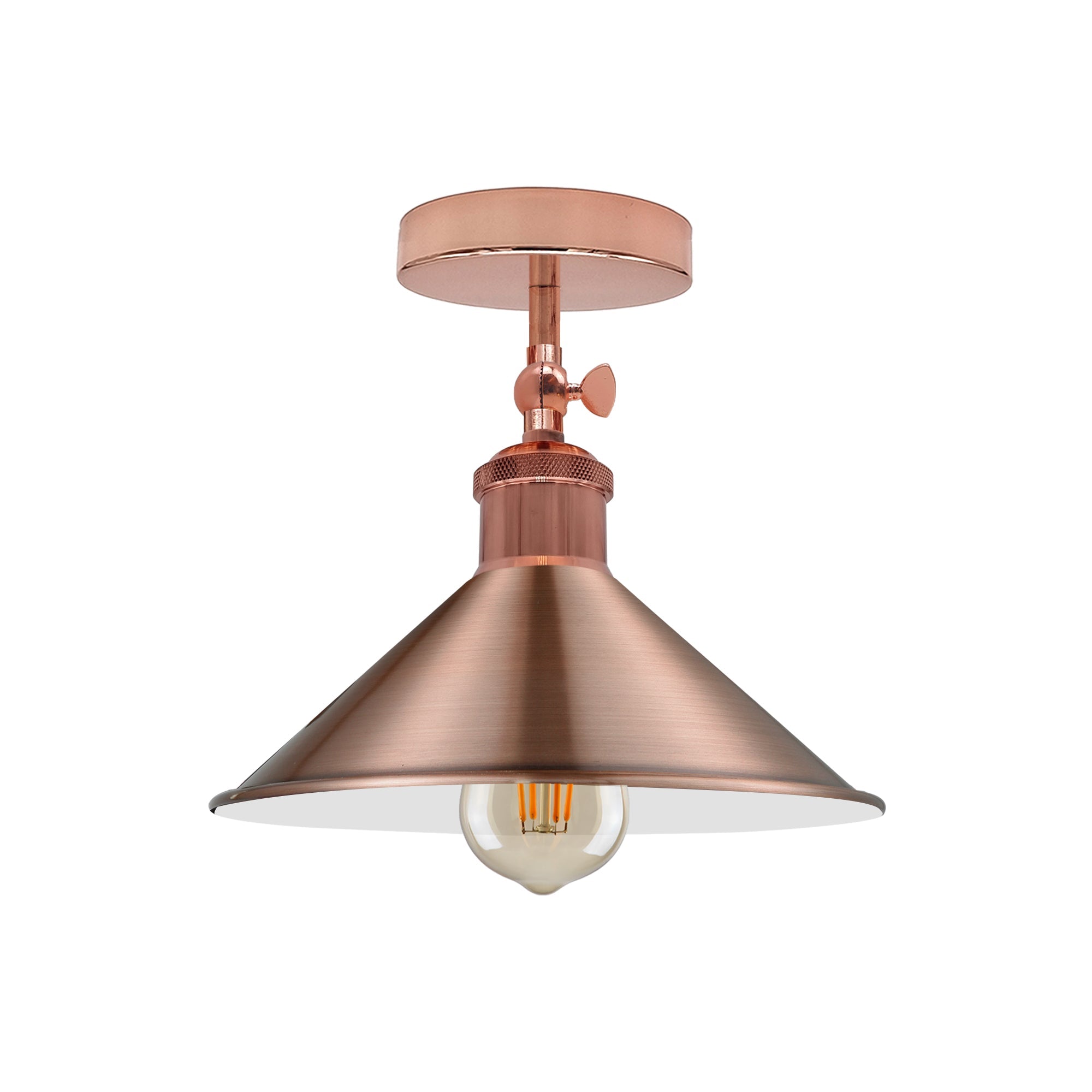 Adjustable semi Flush Mount Metal ceiling Light  ~5132