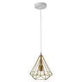 Vintage Metal Pendant Light Ceiling Industrial Modern Geometric Wire Cage Hanging Lampshade~2296