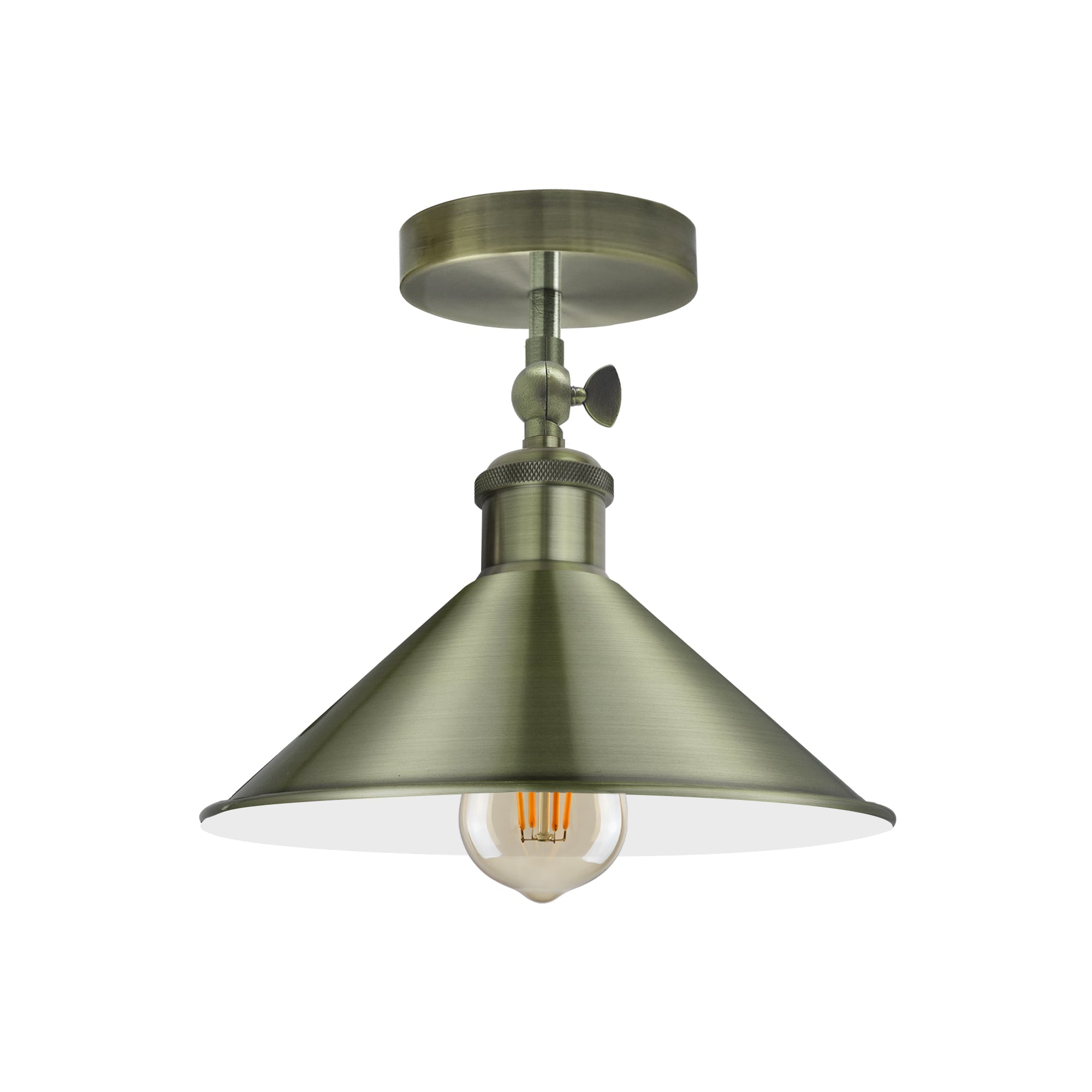 Adjustable semi Flush Mount Metal ceiling Light  ~5132