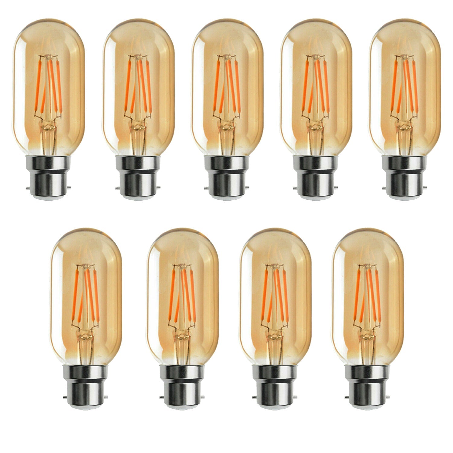 B22 4W T45 LED Light Bulb Dimmable Vintage Filament Light Bulbs ~3077